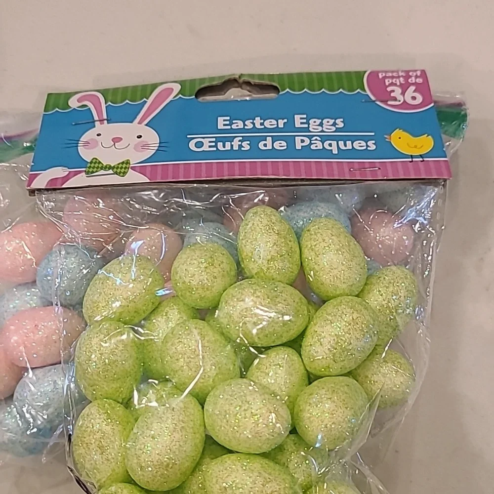 Free With Purchase Hobby Lobby Pastel Mini Glitter Egg Decorations
